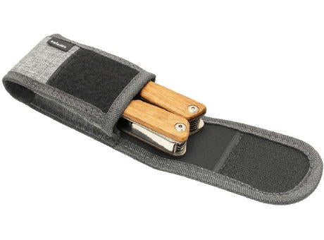 Gürteletui aus Nylon für Zange 'Slim', Grau meliert