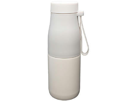 Isolierflasche 'Zeibu', beige, 400 ml