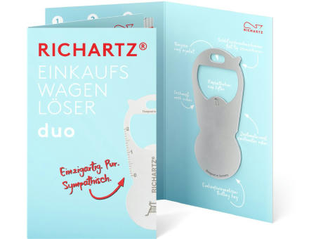 RICHARTZ® EINKAUFSWAGENLÖSER duo
