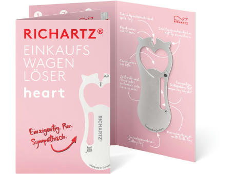 RICHARTZ® EINKAUFSWAGENLÖSER heart