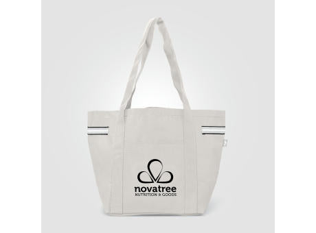 Newport Tragetasche mit Streifenmuster aus recyceltem Material - 20 L