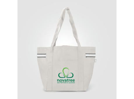 Newport Tragetasche mit Streifenmuster aus recyceltem Material - 20 L