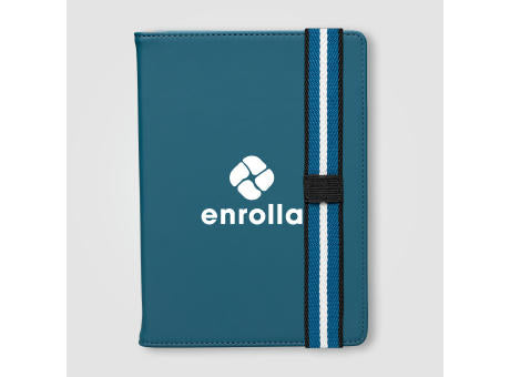 Newport rPET Chevron Refillable Journal Pen Set - A5