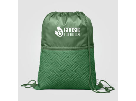 Sora Rucksack mit Kordelzug gesteppt aus recyceltem Material – 6 L