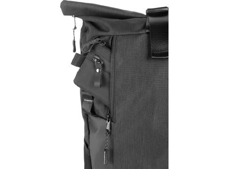 Schwarzwolf outdoor® ELBERT Rolltop-Rucksack schwarz