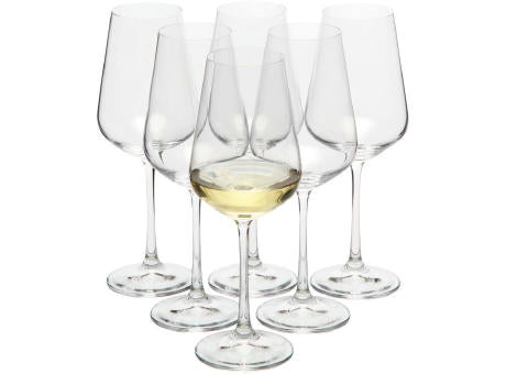 Vanilla Season® MORETON 6er Set Bohemia Crystal Weißweingläser
