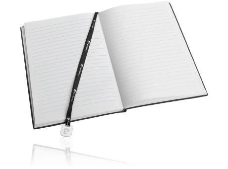 Pierre Cardin® CHANTAL Set aus Kugelschreiber und Notizbuch A5, schwarz