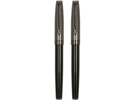Pierre Cardin® ODETTE Kugelschreiber, schwarz/gunmetal