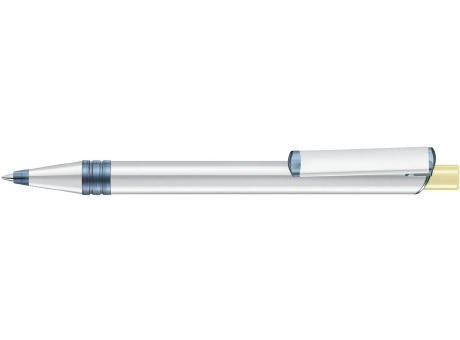 Druckkugelschreiber RECYCLED PET PEN ALUMA transparent