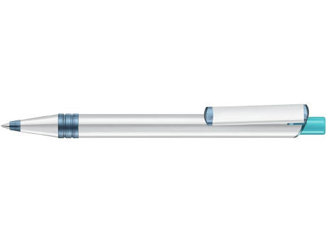 Druckkugelschreiber RECYCLED PET PEN ALUMA transparent