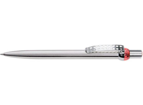 Druckkugelschreiber RONDO chrom L