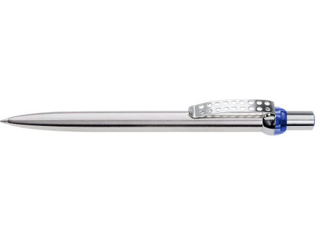 Druckkugelschreiber RONDO chrom L
