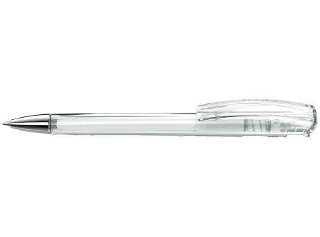 Druckkugelschreiber TRINITY transparent SI