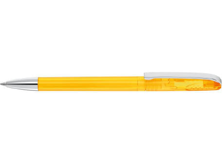 Drehkugelschreiber PUR transparent SI