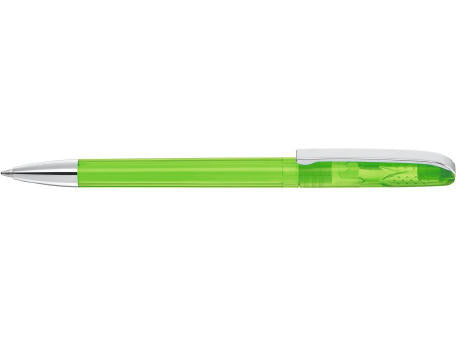 Drehkugelschreiber PUR transparent SI