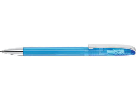 Drehkugelschreiber PUR transparent SI