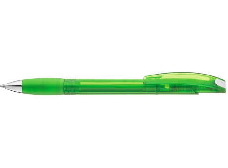 Druckkugelschreiber MEMORY transparent SI