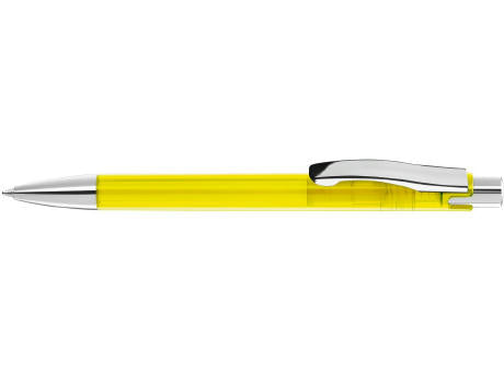 Druckkugelschreiber CANDY transparent M SI