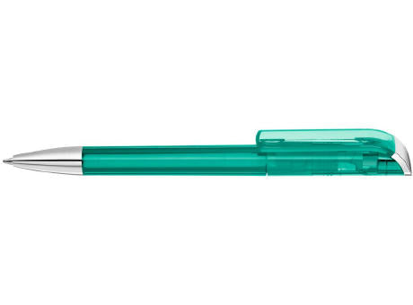 Drehkugelschreiber EFFECT TOP transparent SI