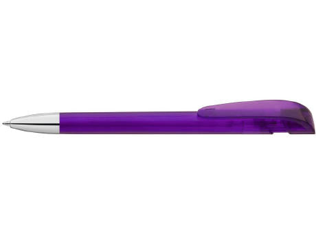Druckkugelschreiber YES transparent SI