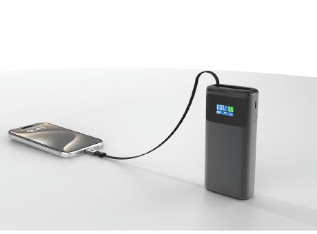Quantum RCS Ultra-Fast 45W 10.000mAh Powerbank mit Display