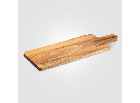 Zuno Schneide- und Servierbrett aus FSC-zertifiziertem Bambusholz – 480 x 150 x 15 mm