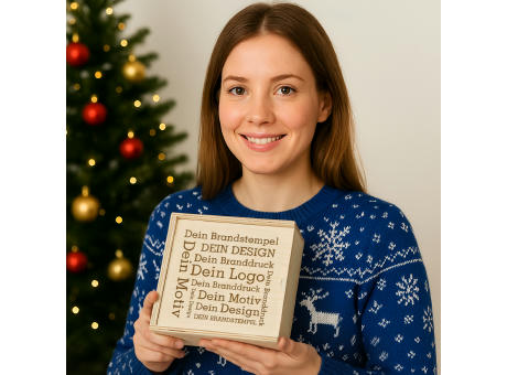 Gourmetkästchen mit 4 Weihnachts-Spezialitäten im Glas