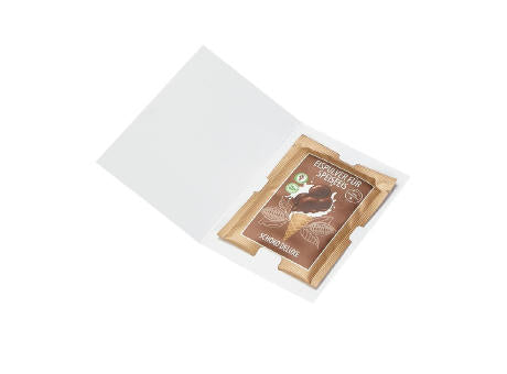 Portionsbeutel Eispulver in der Klappkarte