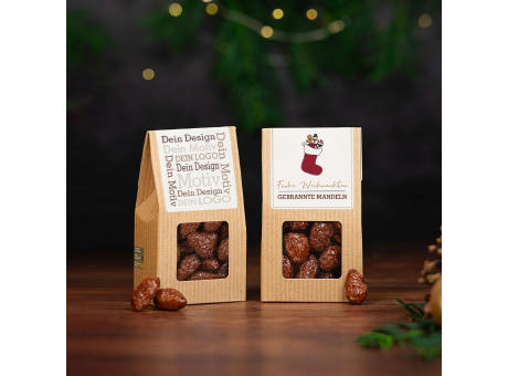 Weihnachts-Edition - Mini Faltschachtel - Gebrannte Mandeln
