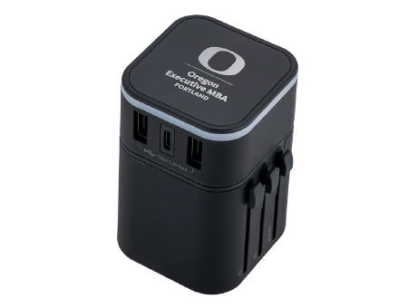 Reise-Adapter 2in1 Light-Up