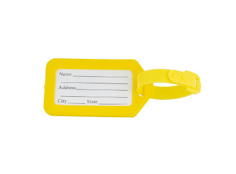 Kofferanhänger aus Hart PVC