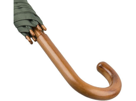 Golfschirm HUNTER - Regenschirm Gästeschirm Stockschirm Schirm Holz - OKTAGON®