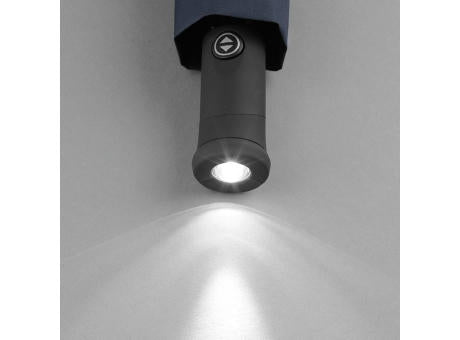 Doppelautomatik Mini Taschenschirm LED - Regenschirm AOC AC - OKTAGON®