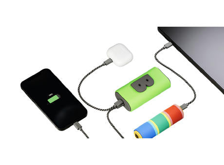 Power Bank aus weichem Gummi – Custom Lab