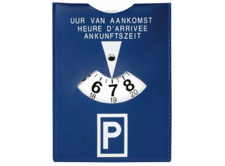 CreativDesign® Parkscheibe "Duo" blau