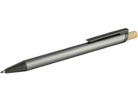 Metmaxx® Kugelschreiber "AluEcoLogo" titan