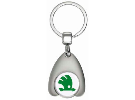Metmaxx® EK-Schlüsselanhänger "ItsMyBrand" silber