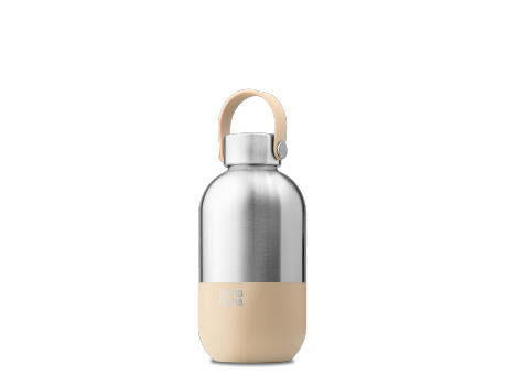 Edelstahl Trinkflasche | Isolierflasche 500 ml | Beige