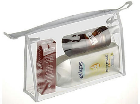 TRANSPARENTER BEUTEL L 24 x 16 x 5,5cm