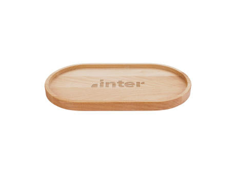 Bowls and Dishes - Buchenholz - Serviertablett Oval 27 cm