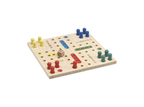 Ludo Wooden Game Spiel