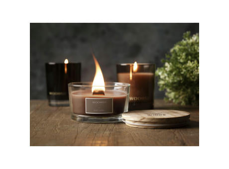 Wooosh Flame Scented Candle Dark Amber Duftkerze