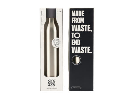 Circular&Co Recycled Stainless Steel Bottle 750 ml