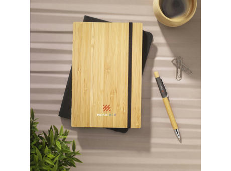 Bamboo Journal Naked Spine Notebook A5 Notizbuch