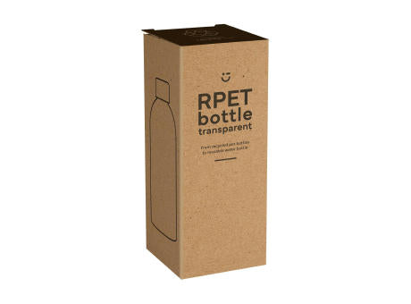 RPET Bottle Trans 500 ml Wasserflasche