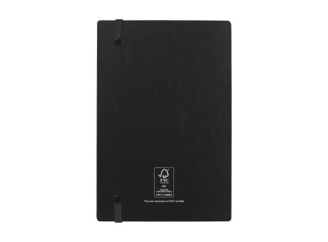 Bamboo Journal Naked Spine Notebook Black A5 Notizbuch