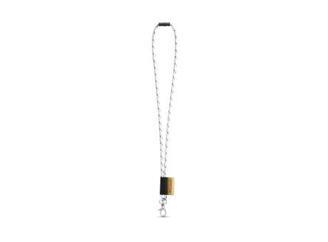 MANSFIELD. SET Lanyard NAUTIC Long (Ø 7 mm) mit 9 mm Schnappkarabiner und Ø 7 mm Sicherheitsverschluss