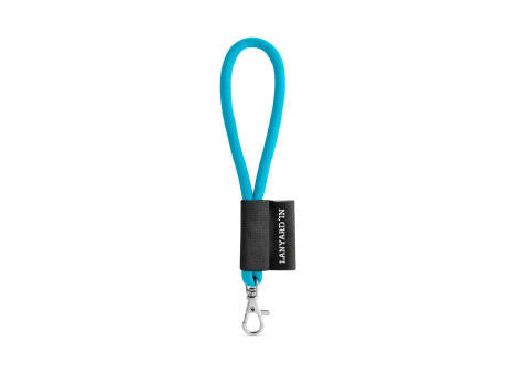 75090. SET Lanyard TUBE Short (Ø 7 mm) mit 9 mm Schnapperkarabiner