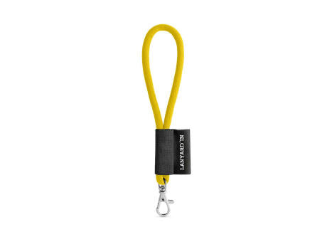 75090. SET Lanyard TUBE Short (Ø 7 mm) mit 9 mm Schnapperkarabiner