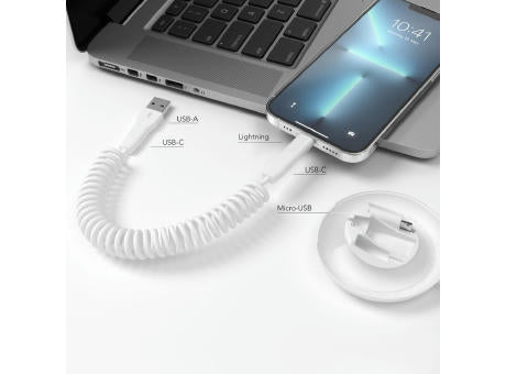 allroundo® eco - Individuelle Pantone - Das nachhaltige All-in-One Lade- und Datenkabel